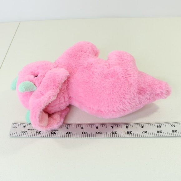 Aurora World Eco Nation Pink Triceratops Dinosaur Soft Plush Stuffed Animal Toy - Picture 11 of 12